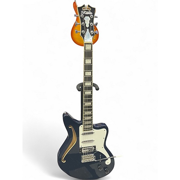 Used D'Angelico Premier bedford SH Blue Hollow Body Electric Guitar