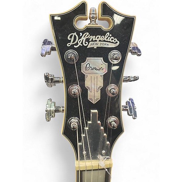 Used D'Angelico Premier bedford SH Blue Hollow Body Electric Guitar