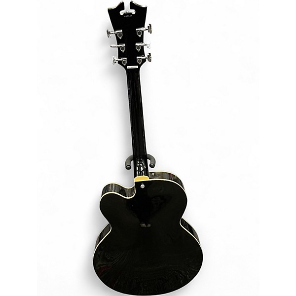 Used D'Angelico EXL-1 Black Hollow Body Electric Guitar