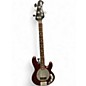 Used Ernie Ball Music Man Stingray SUB Bass RED Electric Bass Guitar thumbnail