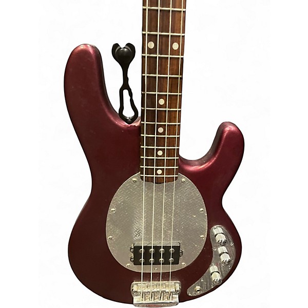 Used Ernie Ball Music Man Stingray SUB Bass RED Electric Bass Guitar