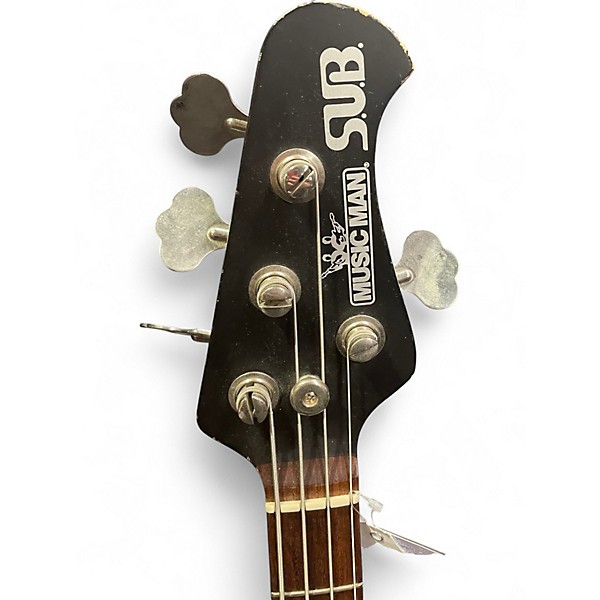 Used Ernie Ball Music Man Stingray SUB Bass RED Electric Bass Guitar