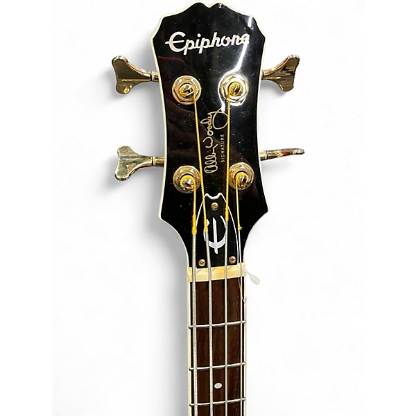 Used Epiphone Allen Woody Signature RED Electric Bass Guitar