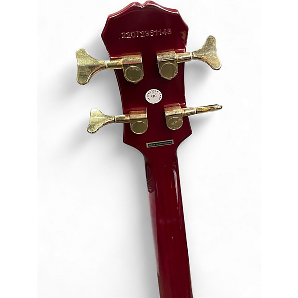 Used Epiphone Allen Woody Signature RED Electric Bass Guitar