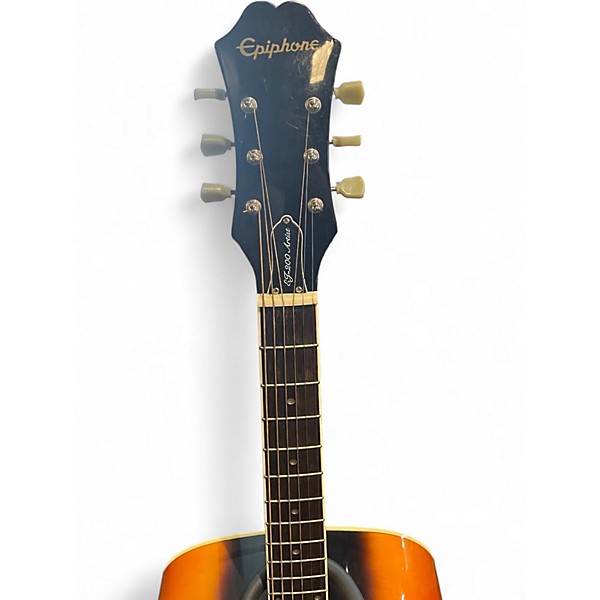 Used Epiphone EJ200 Artist 3 Color Sunburst Acoustic Guitar