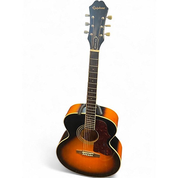 Used Epiphone EJ200 Artist 3 Color Sunburst Acoustic Guitar