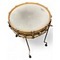 Used A&F Drum Co 18in Gun Shot Brass Natural Drum
