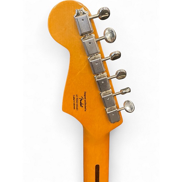 Used Squier Classic Vibe 1950S Stratocaster Fiesta Red Solid Body Electric Guitar