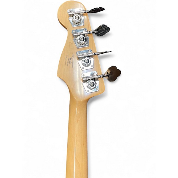 Used Squier Contemporary Jazz Bass Green Electric Bass Guitar