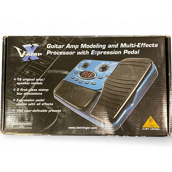 Used Behringer X V-Amp Guitar Effect Processor