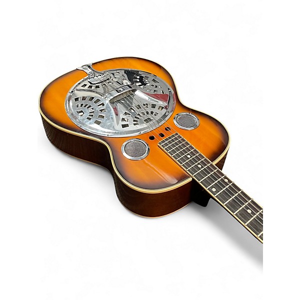 Used Regal RD05 Resonator Tobacco Sunburst Acoustic Guitar