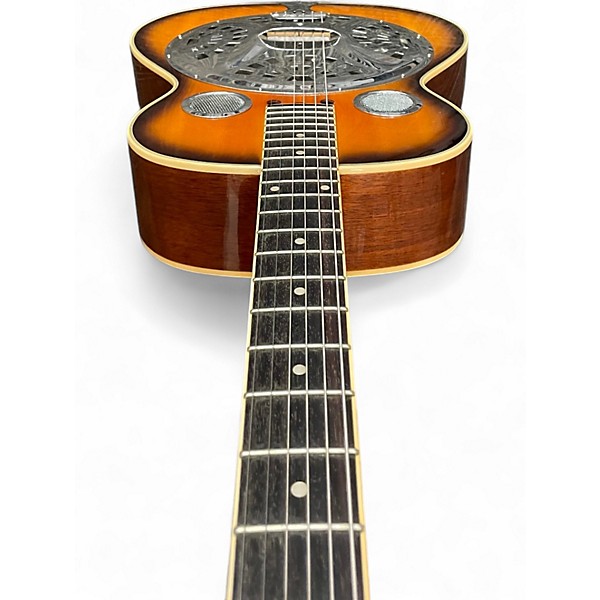 Used Regal RD05 Resonator Tobacco Sunburst Acoustic Guitar