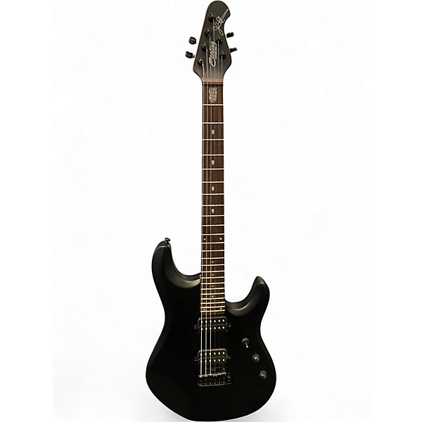 Used Sterling by Music Man JP50 John Petrucci Signature Satin Black Solid Body Electric Guitar