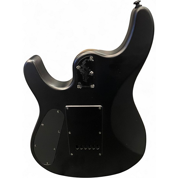 Used Sterling by Music Man JP50 John Petrucci Signature Satin Black Solid Body Electric Guitar