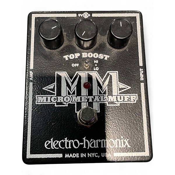 Used Electro-Harmonix Micro Metal Muff Distortion Effect Pedal