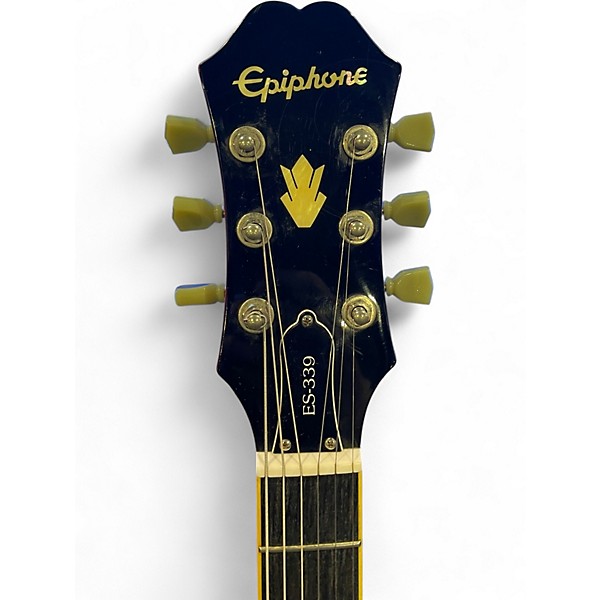 Used Epiphone ES339 Candy Apple Red Hollow Body Electric Guitar