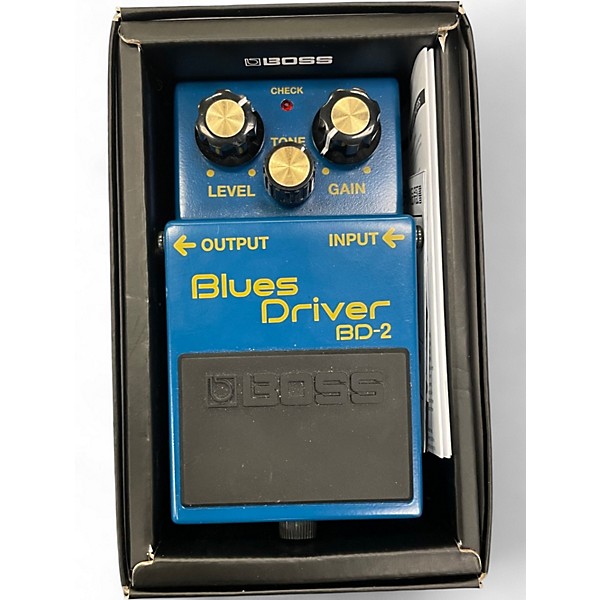 Used BOSS BD2 Blues Driver Effect Pedal