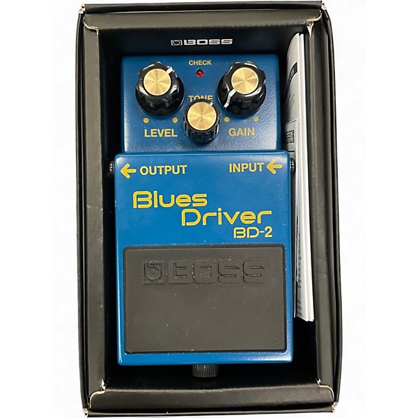 Used BOSS BD2 Blues Driver Effect Pedal
