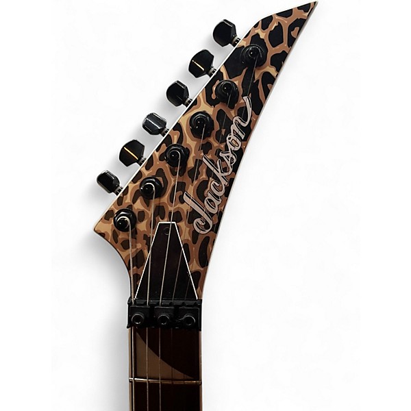 Used Jackson SLX DX LEPORD PRINT Solid Body Electric Guitar