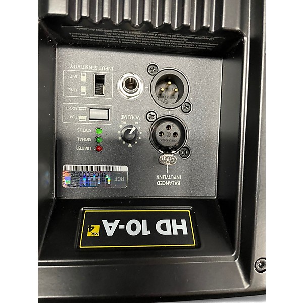 Used RCF HD10A Powered Speaker