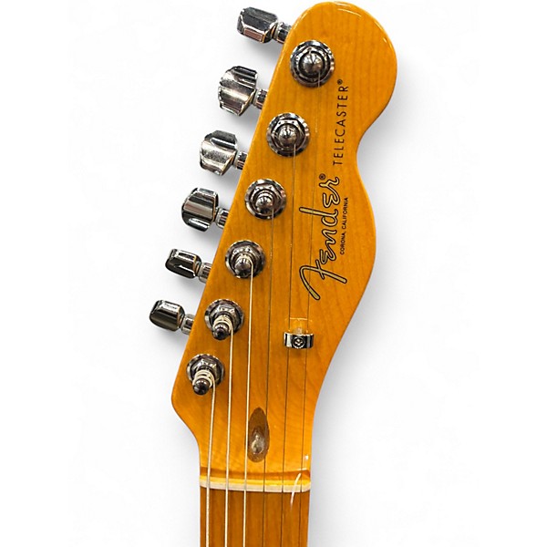 Used Fender American Professional II Telecaster Surf Green Solid Body Electric Guitar