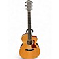 Used Taylor 214CE Deluxe Natural Acoustic Electric Guitar thumbnail