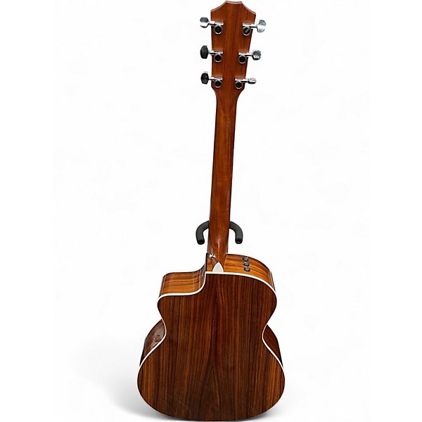 Used Taylor 214CE Deluxe Natural Acoustic Electric Guitar