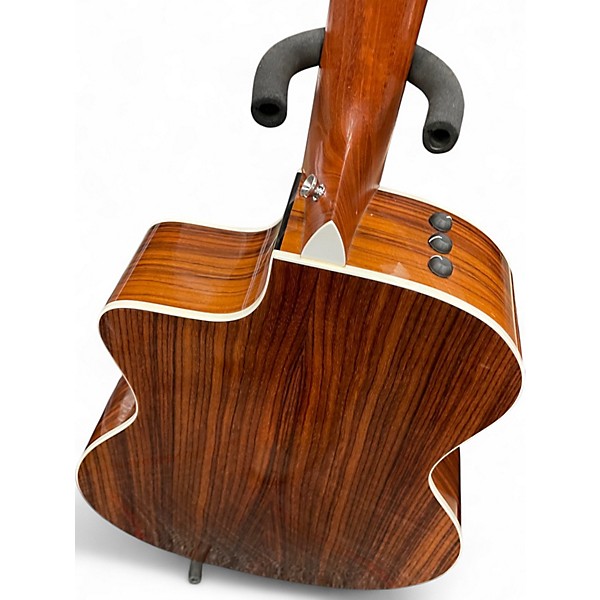 Used Taylor 214CE Deluxe Natural Acoustic Electric Guitar