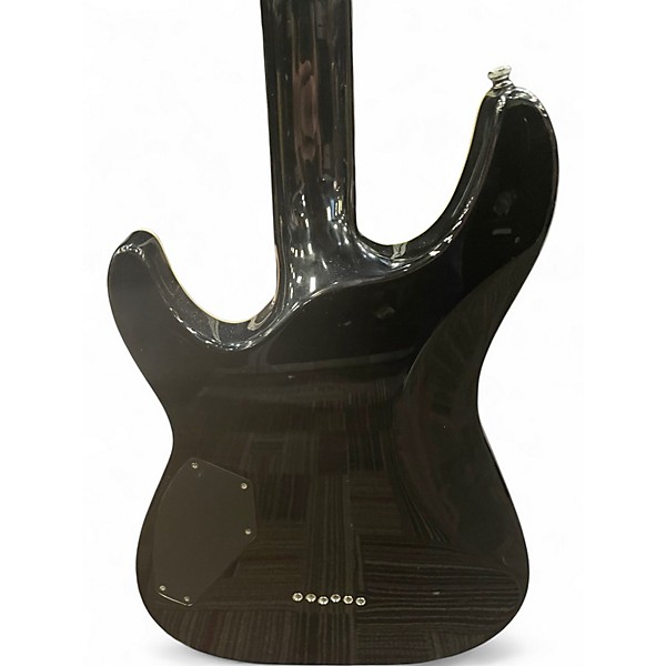 Used Schecter Guitar Research C1- Elite Black Solid Body Electric Guitar