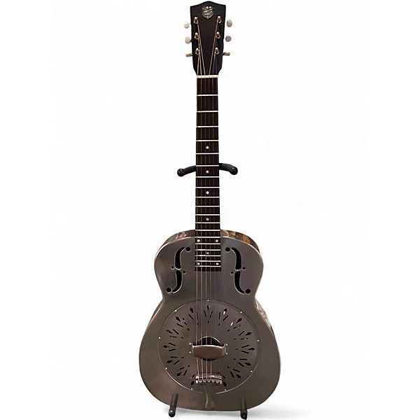 Used National RAW SERIES Silver Resonator Guitar