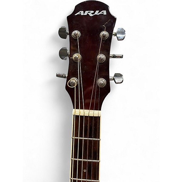Used Aria AGP-001N Natural Acoustic Guitar