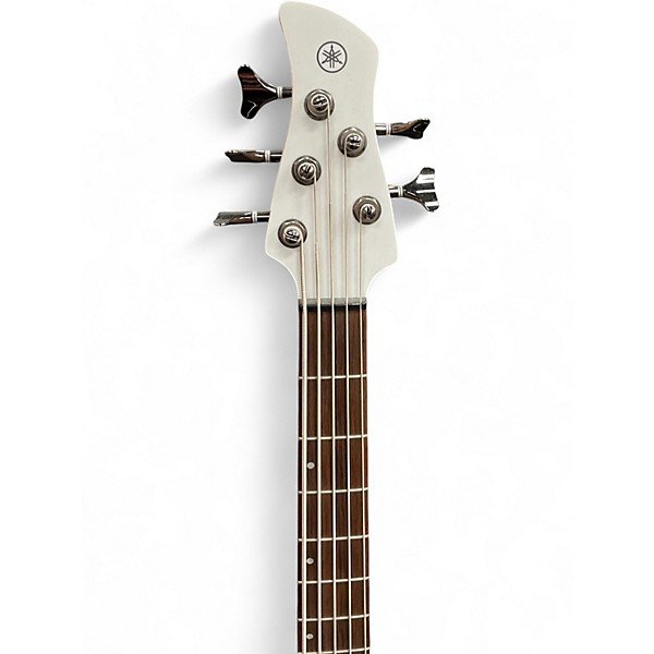 Used Yamaha TRBX505 WHITE Electric Bass Guitar WHITE | Guitar Center