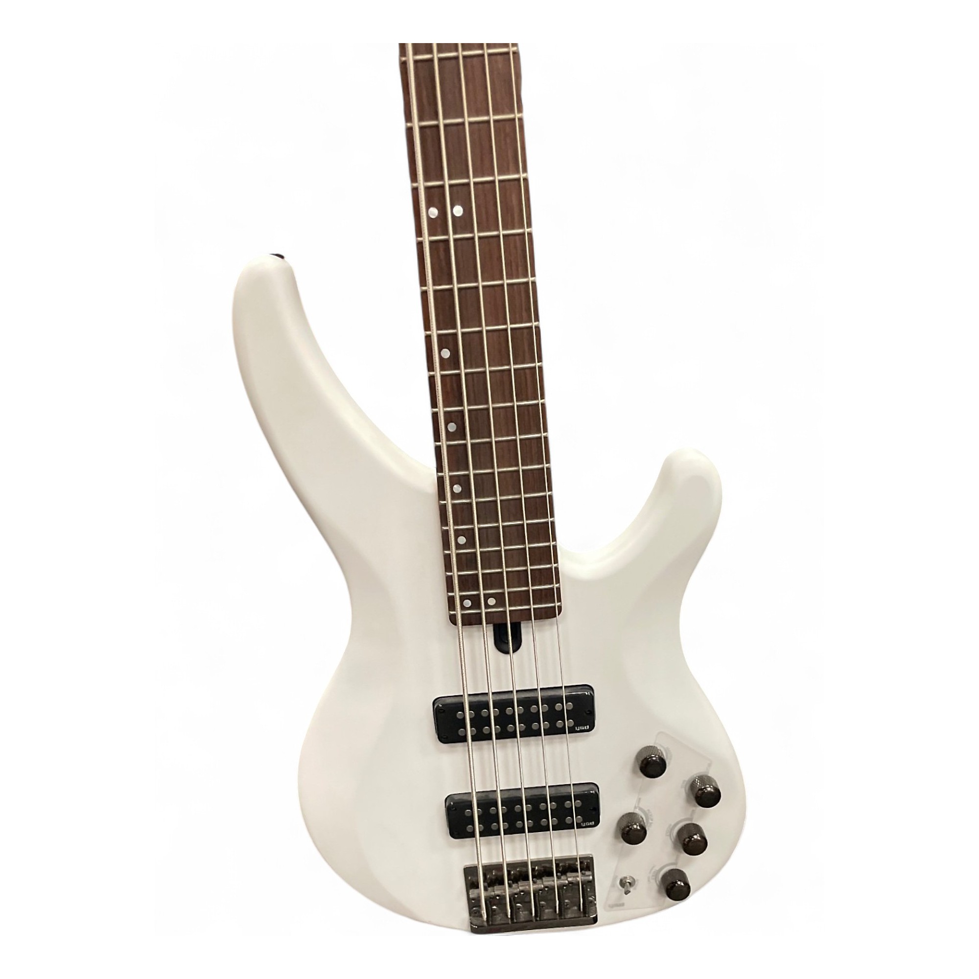 Used Yamaha TRBX505 WHITE Electric Bass Guitar WHITE | Guitar Center