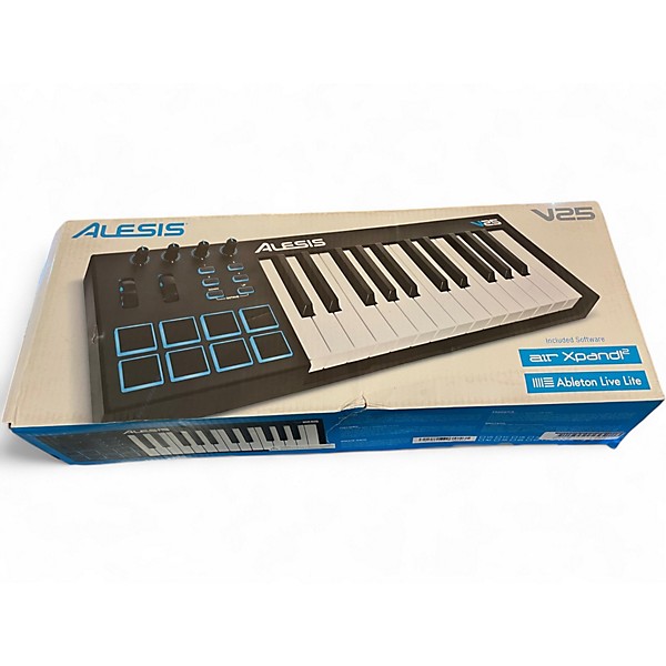 Used Alesis V25 25 Key MIDI Controller