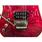 Used Schecter Guitar Research Omen Extreme 6 Left Handed Fiesta Red Electric Guitar