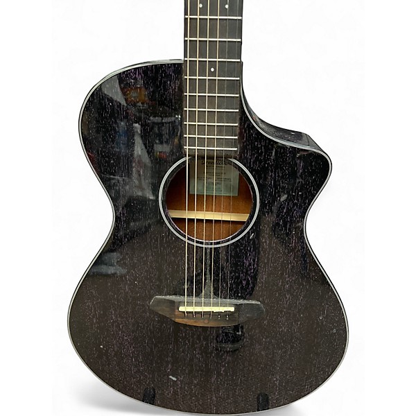 Used Breedlove Rainforest S African Mahogany Concert Orchid Acoustic Electric Guitar