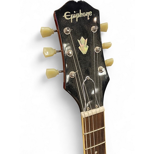 Used Epiphone ES335 IG 2 Tone Sunburst Hollow Body Electric Guitar