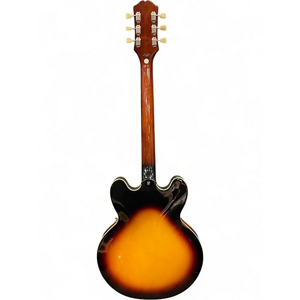 Used Epiphone ES335 IG 2 Tone Sunburst Hollow Body Electric Guitar