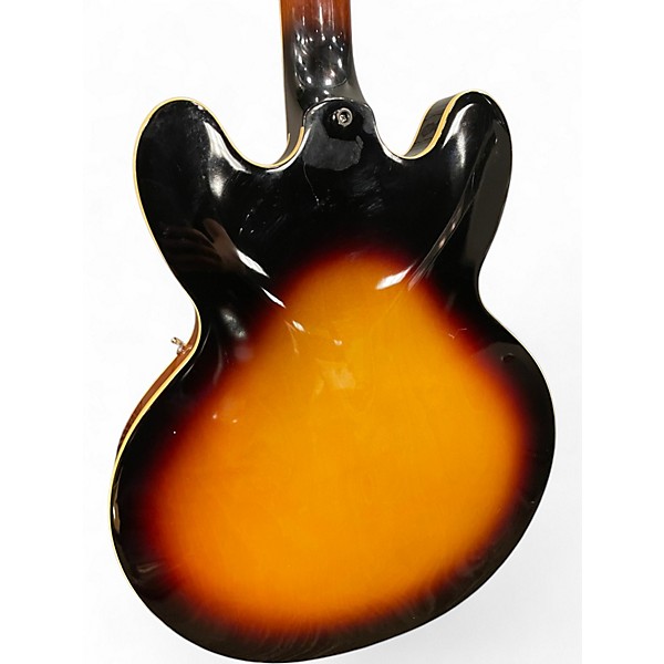 Used Epiphone ES335 IG 2 Tone Sunburst Hollow Body Electric Guitar
