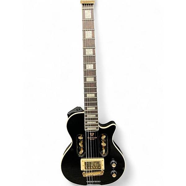Used Traveler Guitar EG1 Custom Black Electric Guitar