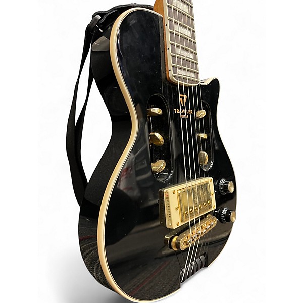Used Traveler Guitar EG1 Custom Black Electric Guitar