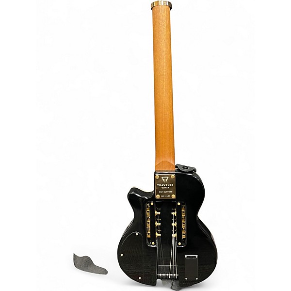 Used Traveler Guitar EG1 Custom Black Electric Guitar