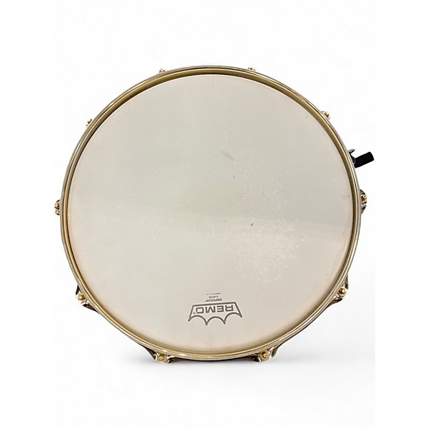 Used Pearl 14in Masters Custom MMX snare Trans Black Drum