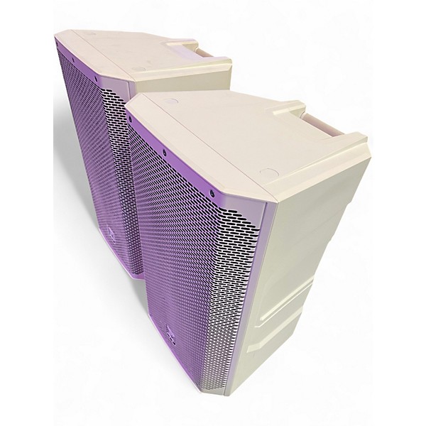 Used Electro-Voice ELX20012P-W (PAIR) Powered Speaker