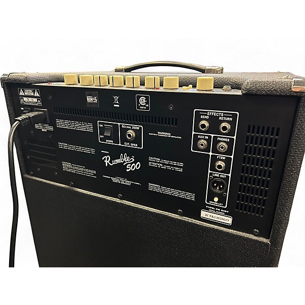 Used Fender Rumble 500 Bass Combo Amp