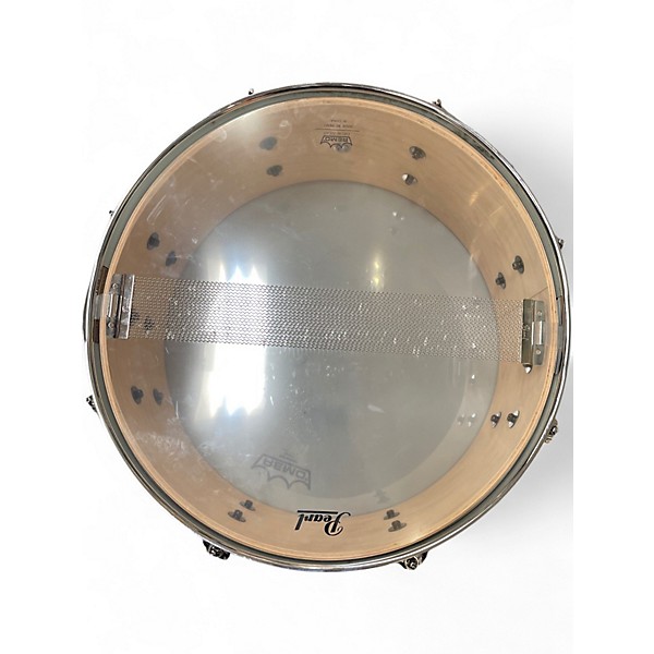 Used Pearl 14X5.5 decade maple White Drum