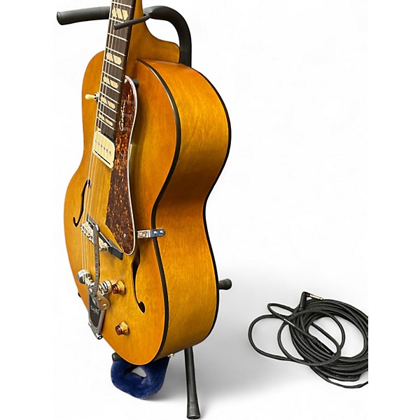 Used Godin 5TH AVENUE JUMBO P-RAIL HARVEST GOLD Hollow Body Electric Guitar