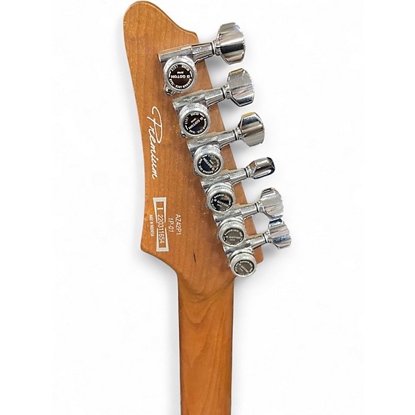 Used Ibanez AZ42P1 Black Solid Body Electric Guitar