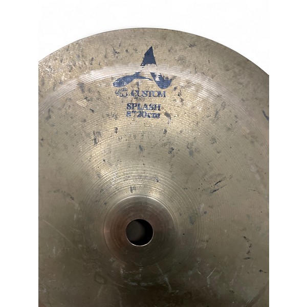 Used Zildjian 8in A Custom Splash Cymbal