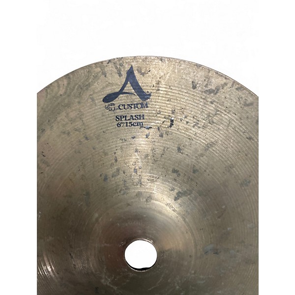 Used Zildjian 6in A Custom Splash Cymbal